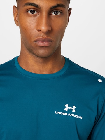 Tricou funcțional 'Rush Energy' de la UNDER ARMOUR pe verde