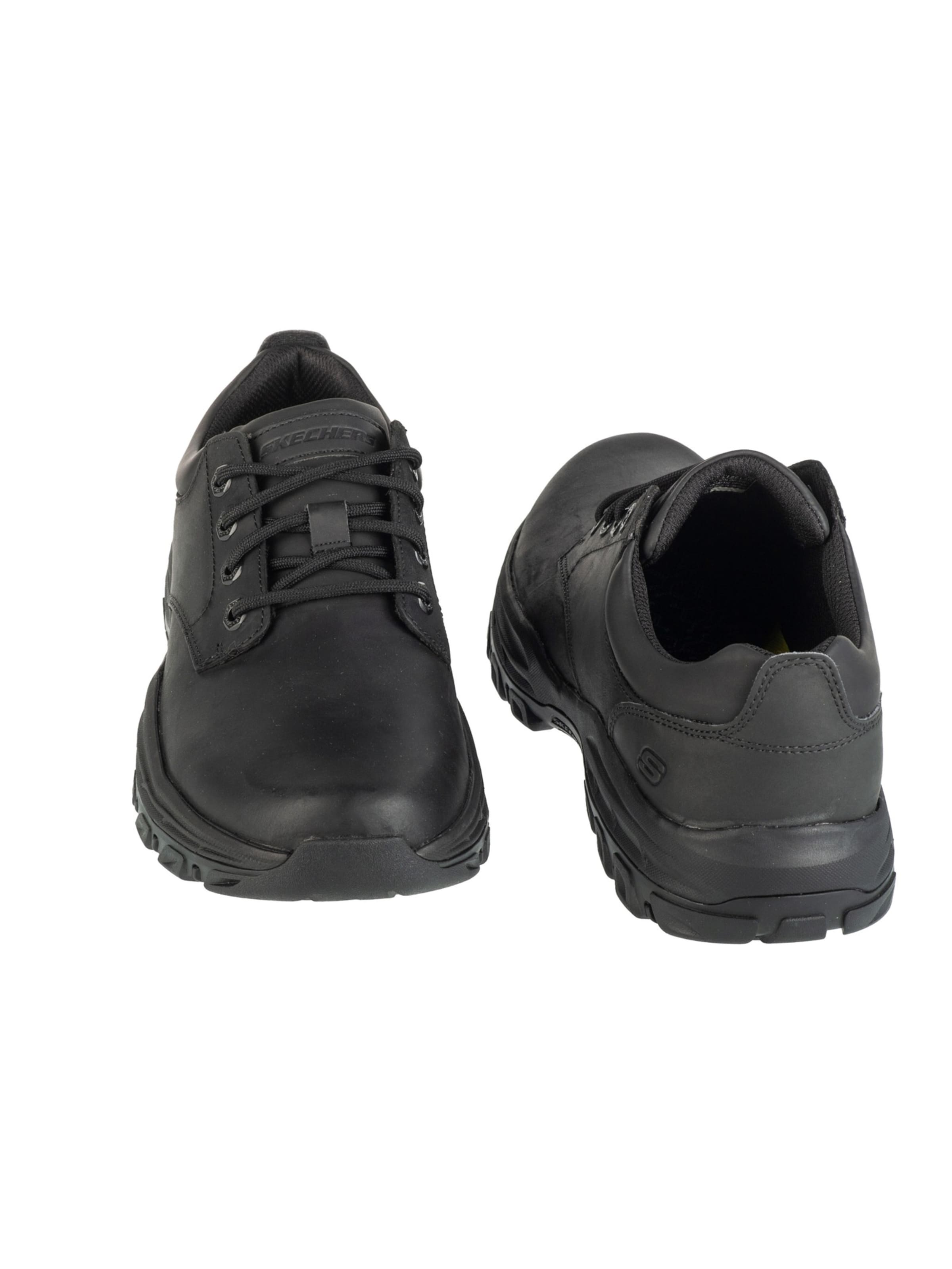 SKECHERS Slip-ons 'Skechers Knowlson - Leland' in Zwart