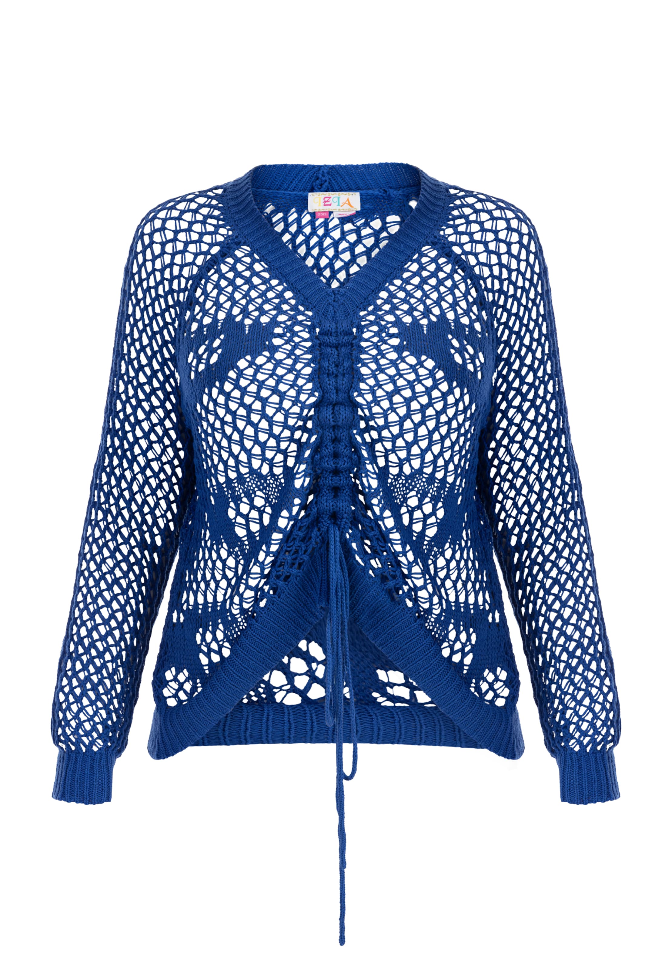 IZIA Trui in Blauw: voorkant