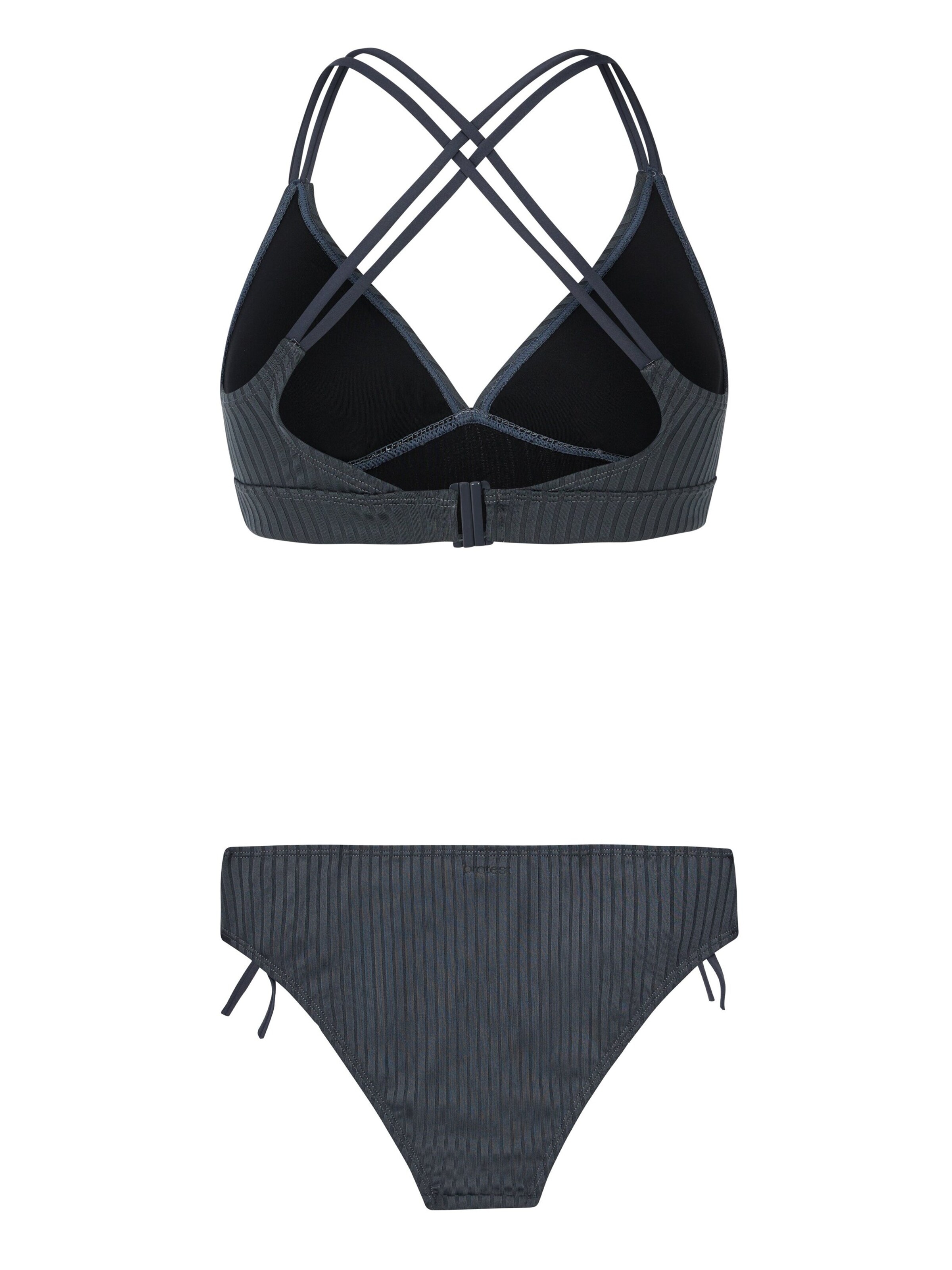 PROTEST Triangel Bikini 'PRTCosta' in Grijs