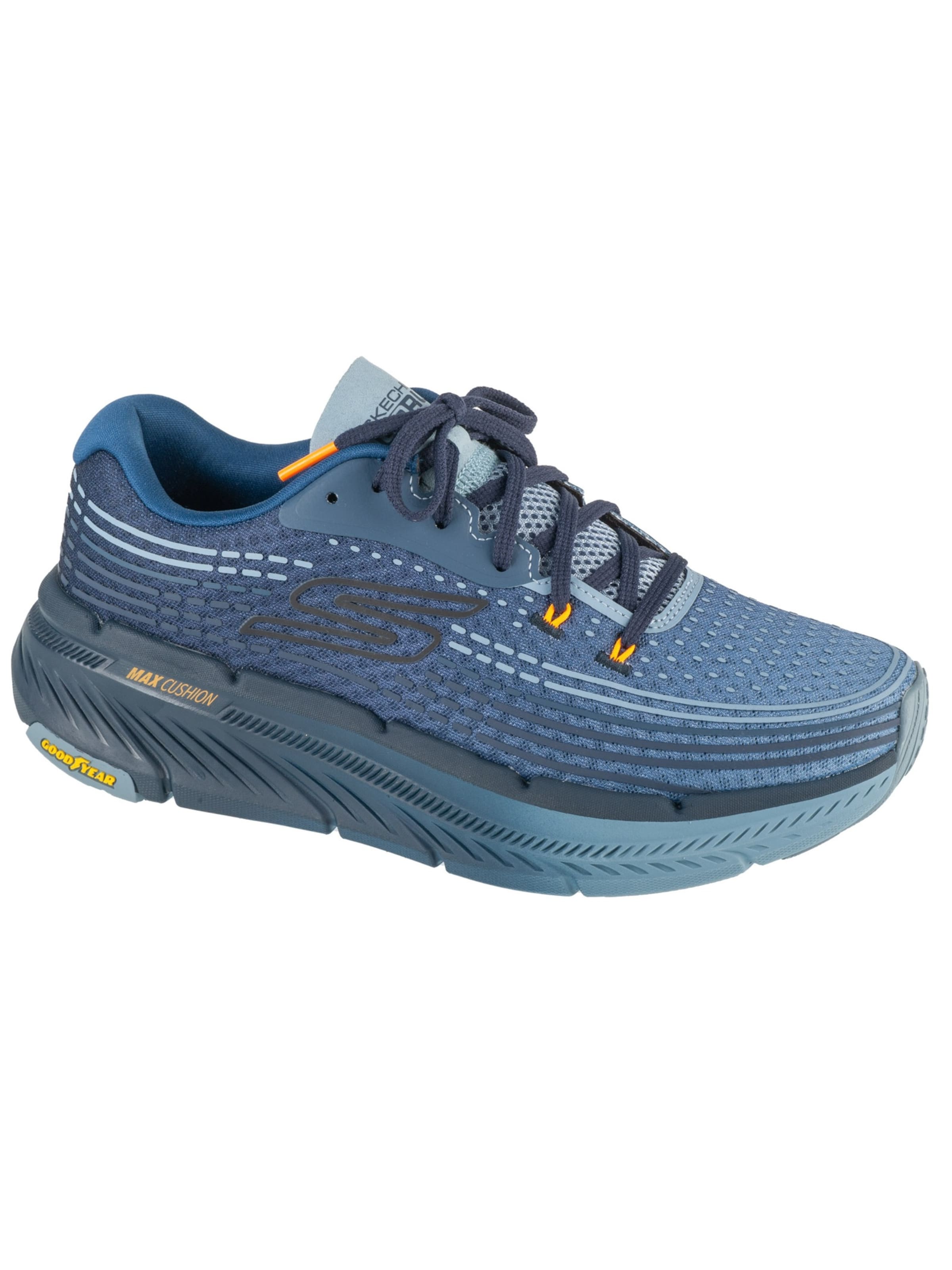 SKECHERS Running Shoes 'Skechers Max Cushioning Premier 2.0' in Blue: front