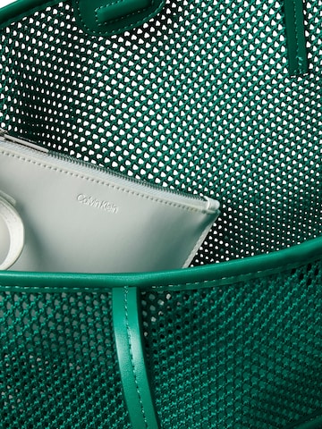 Cabas Calvin Klein en vert