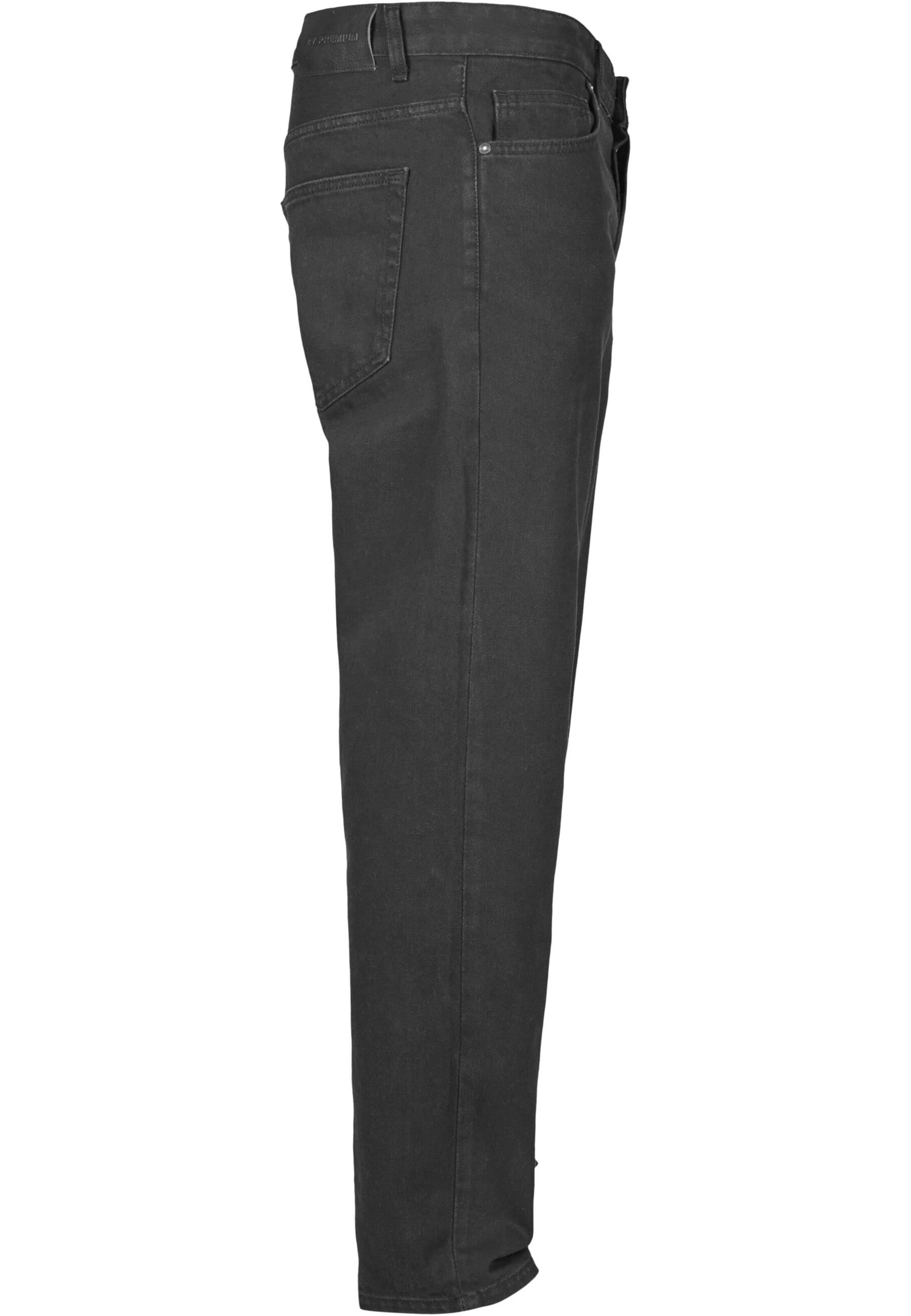 2Y Premium Loosefit Jeans in Zwart