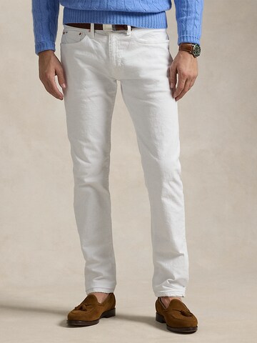 Polo Ralph Lauren - Slimfit Calças chino 'SSULLIVAN' em branco: frente