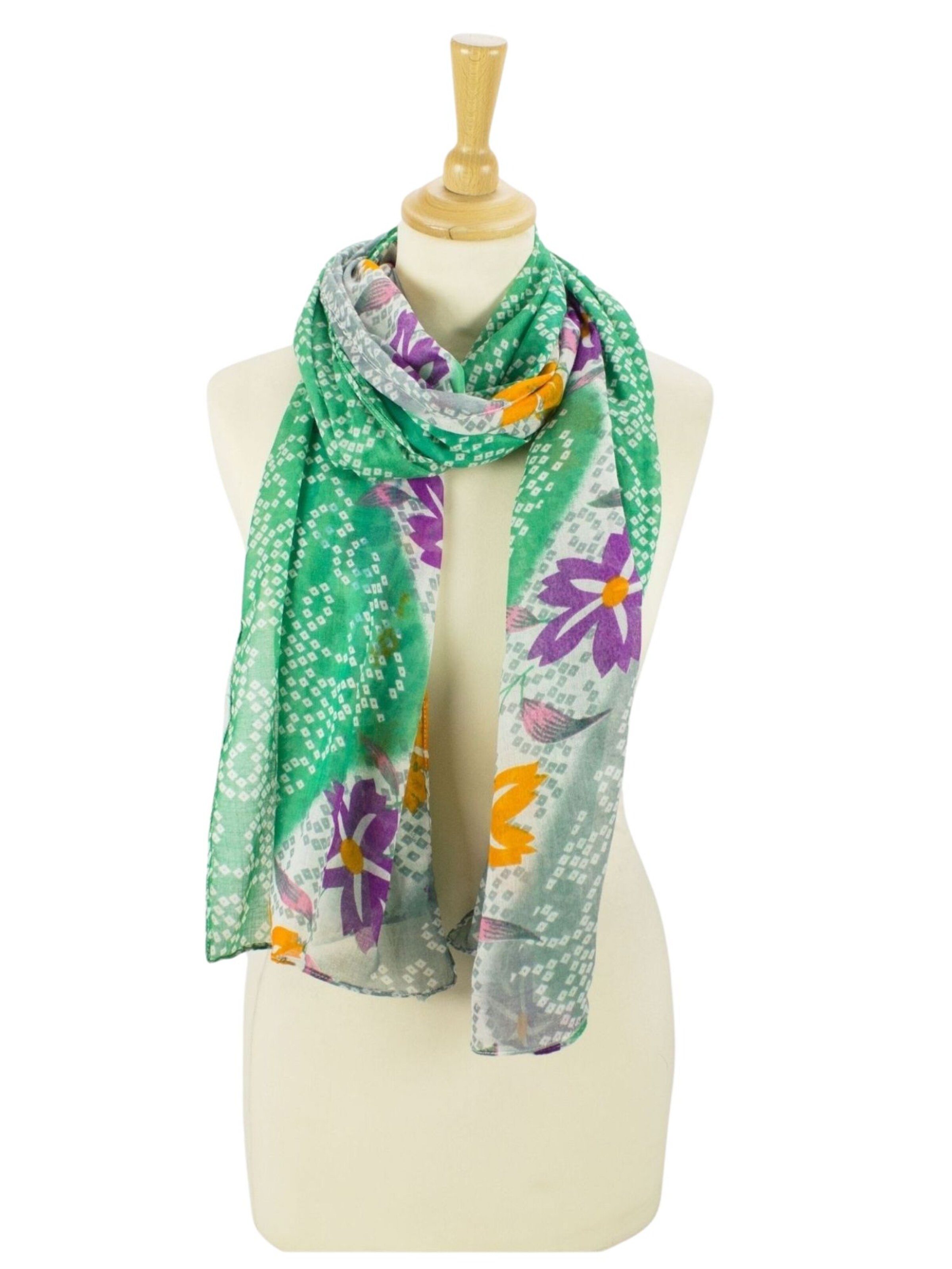 Sunsa Scarf 'Sunsa' in Green