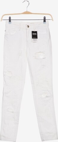 Just Cavalli Jeans in 25 in White: front