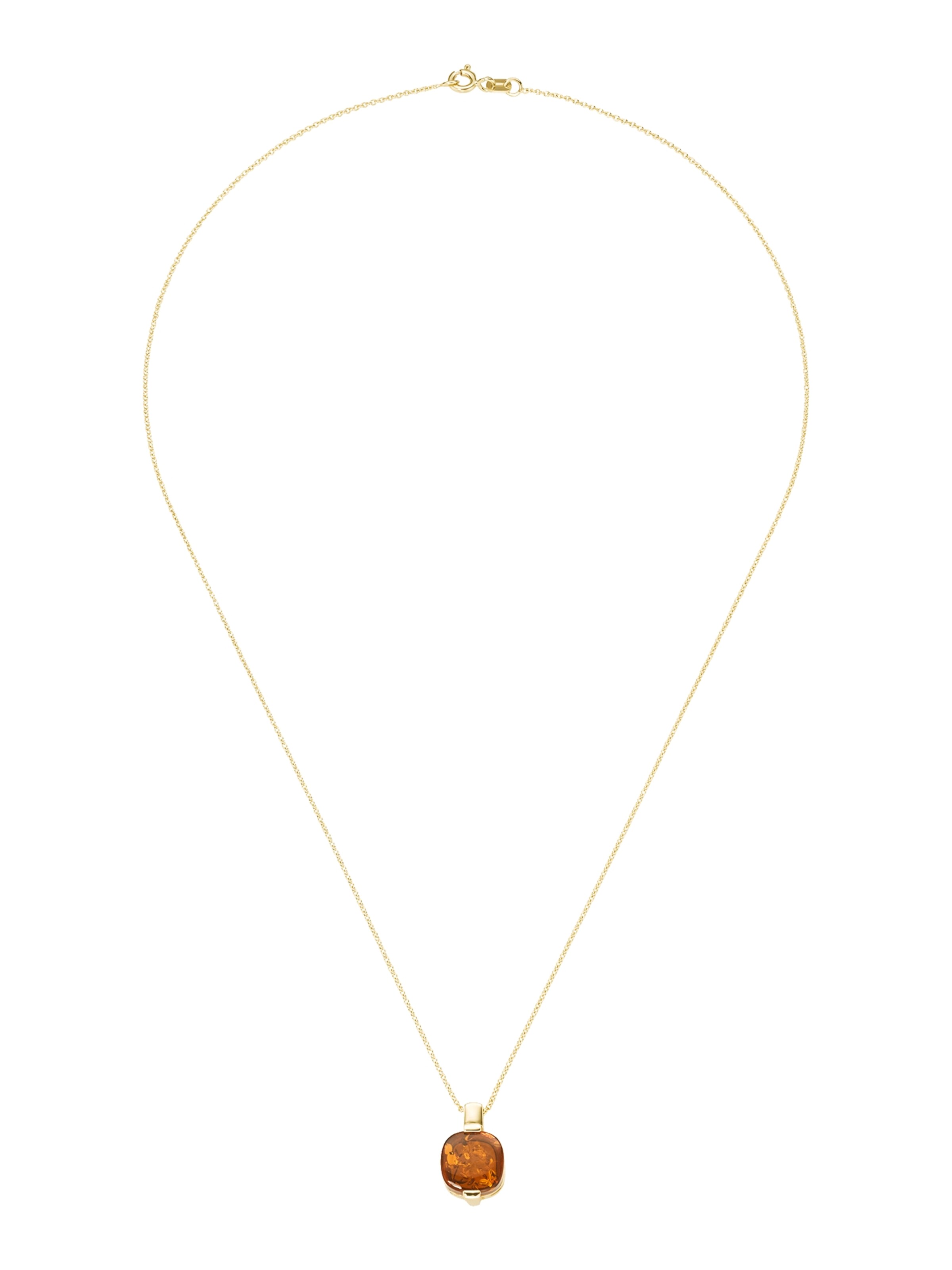 Luigi Merano Ketting in Bruin: voorkant