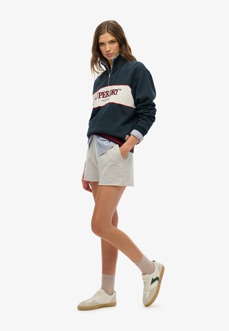 Regular Pantalon 'Essential' Superdry en gris