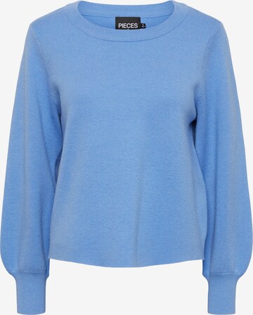 PIECES Sweater 'Jenna' in Blue: front