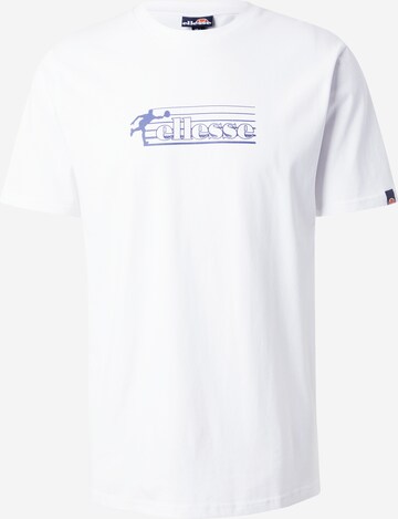 T-Shirt 'Compellioni' ELLESSE en blanc : devant