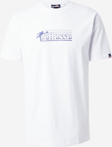 ELLESSE T-Shirt 'Compellioni' in Weiß: predná strana