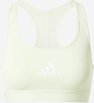 Reggiseno sportivo di ADIDAS SPORTSWEAR in verde: frontale