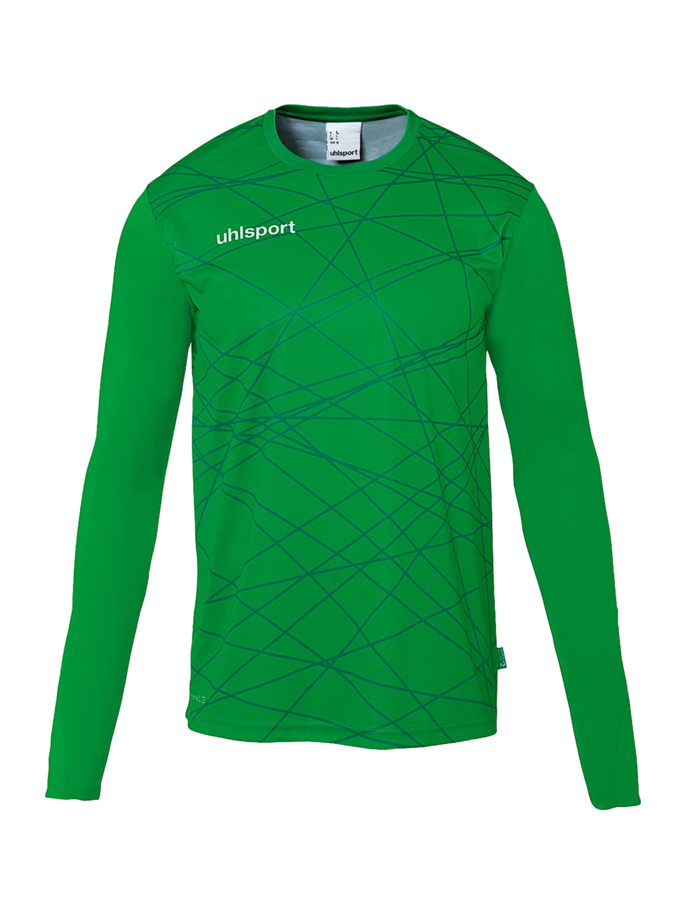 UHLSPORT Dres | zelena barva: sprednja stran