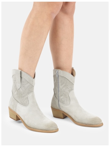 FELMINI Enkellaarsjes in Grijs: voorkant