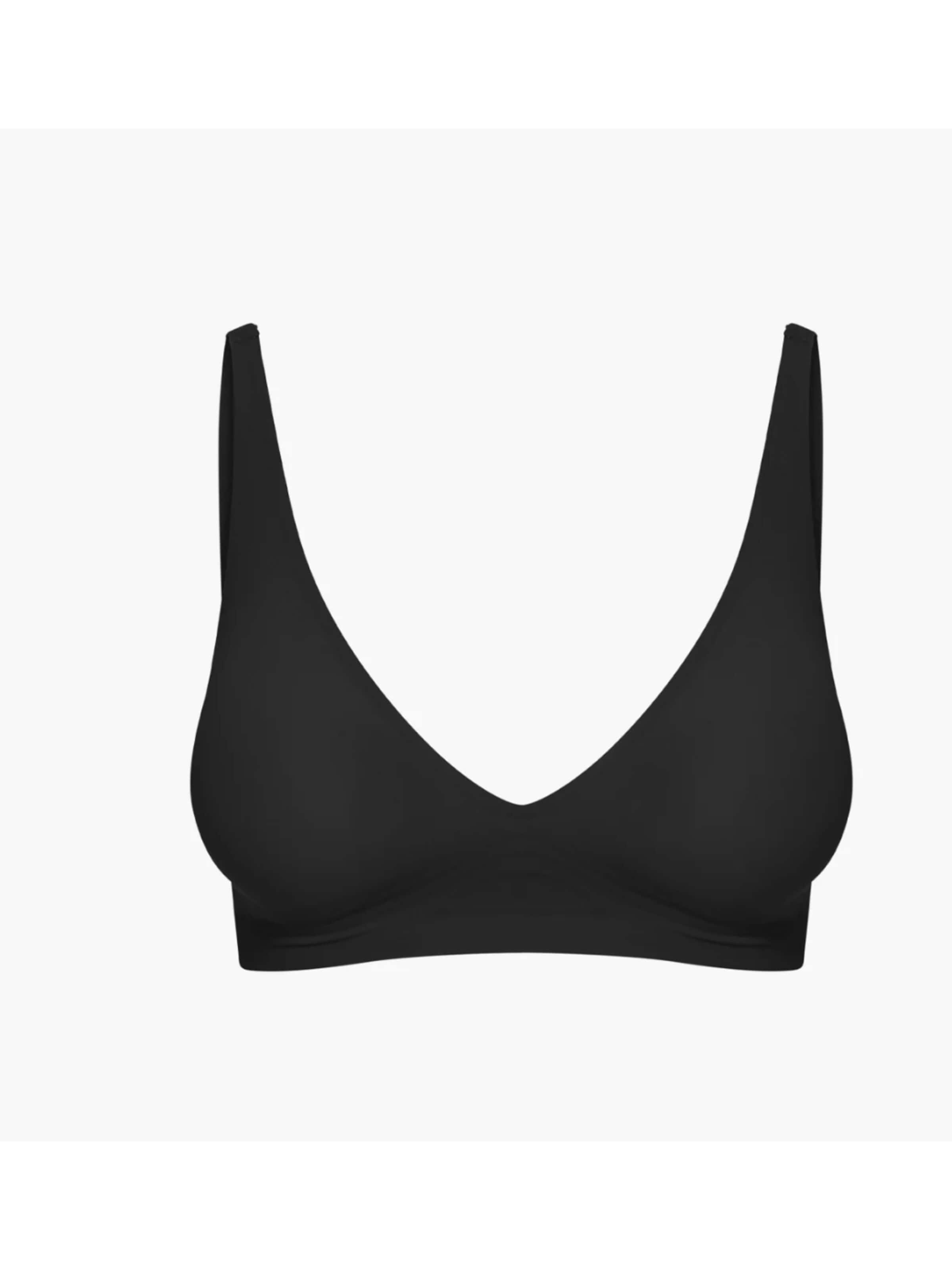 cfab (formerly creamy fabrics) Behå 'Comfort Push-Up BH' i svart: framsida