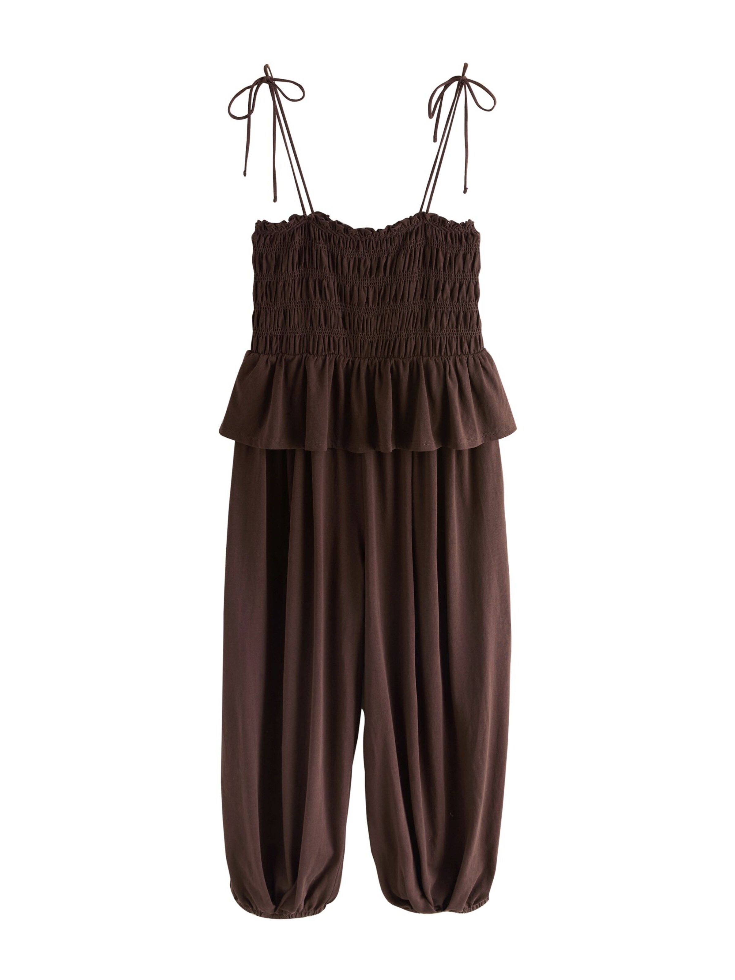 Next - Jumpsuit en marrón: frente