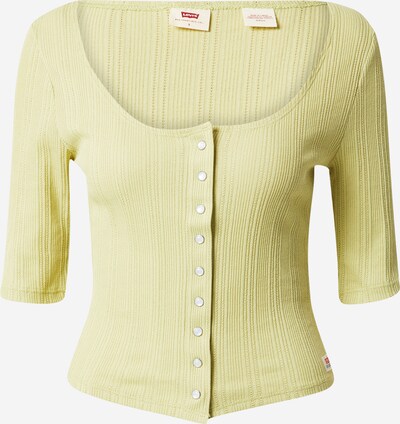 LEVI'S ® Shirt 'Dry Goods Pointelle Top' in de kleur Geel, Productweergave