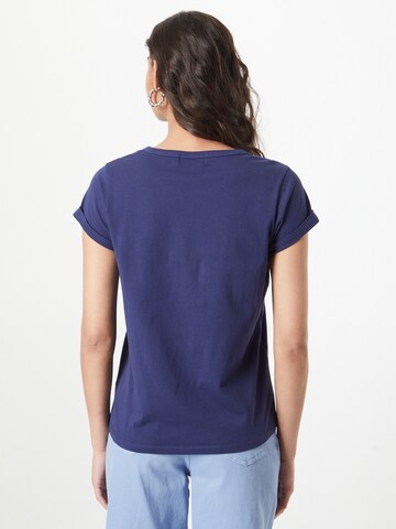 Tricou 'LE POITOU' de la Maison Labiche pe albastru