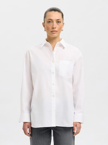 SELECTED FEMME Blouse in Wit: voorkant