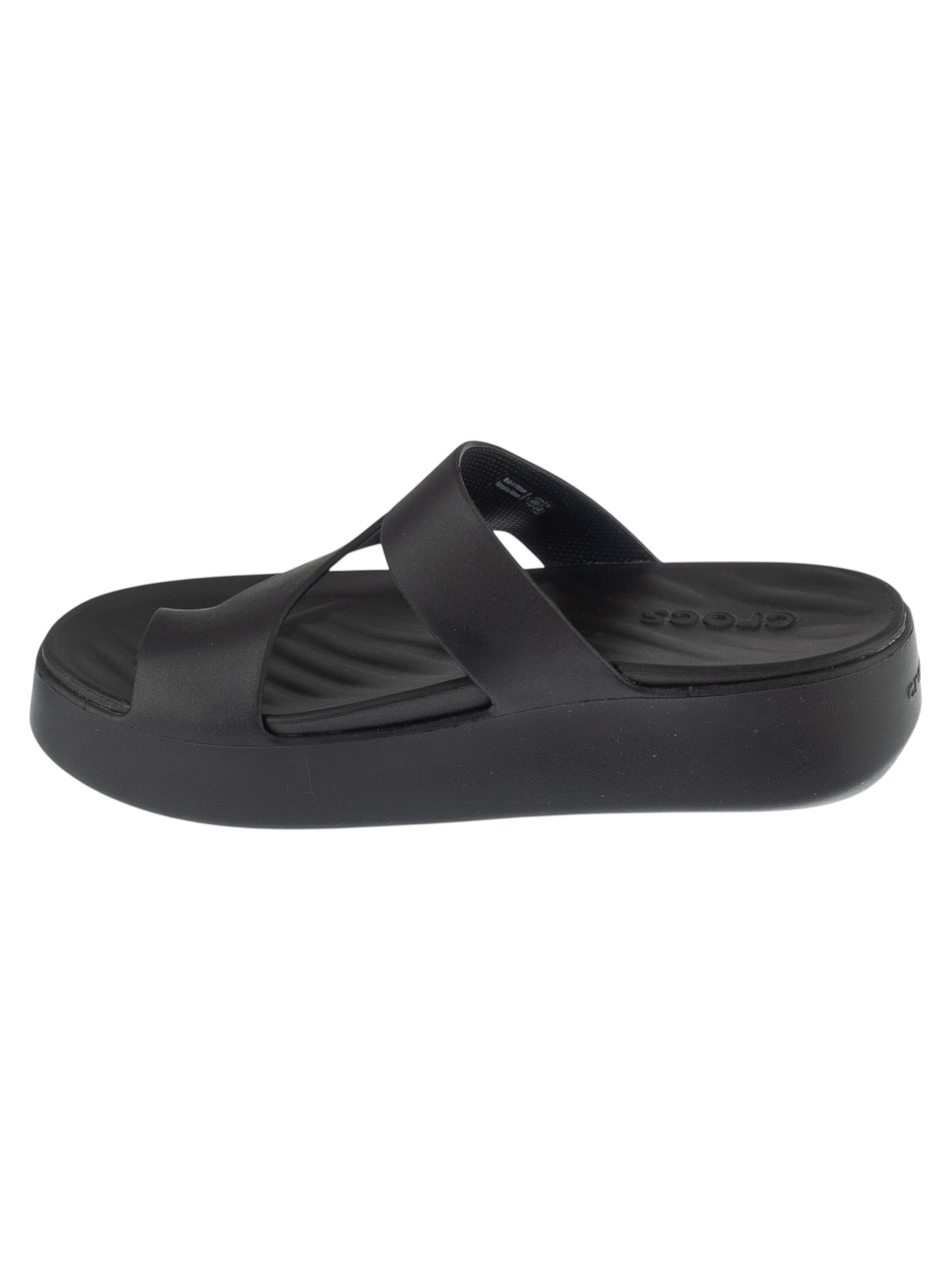 Crocs Zehentrenner 'Crocs Getaway'‌‌‌‌‌ in Schwarz
