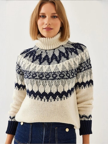 Pullover di Bianco Lucci in bianco: frontale