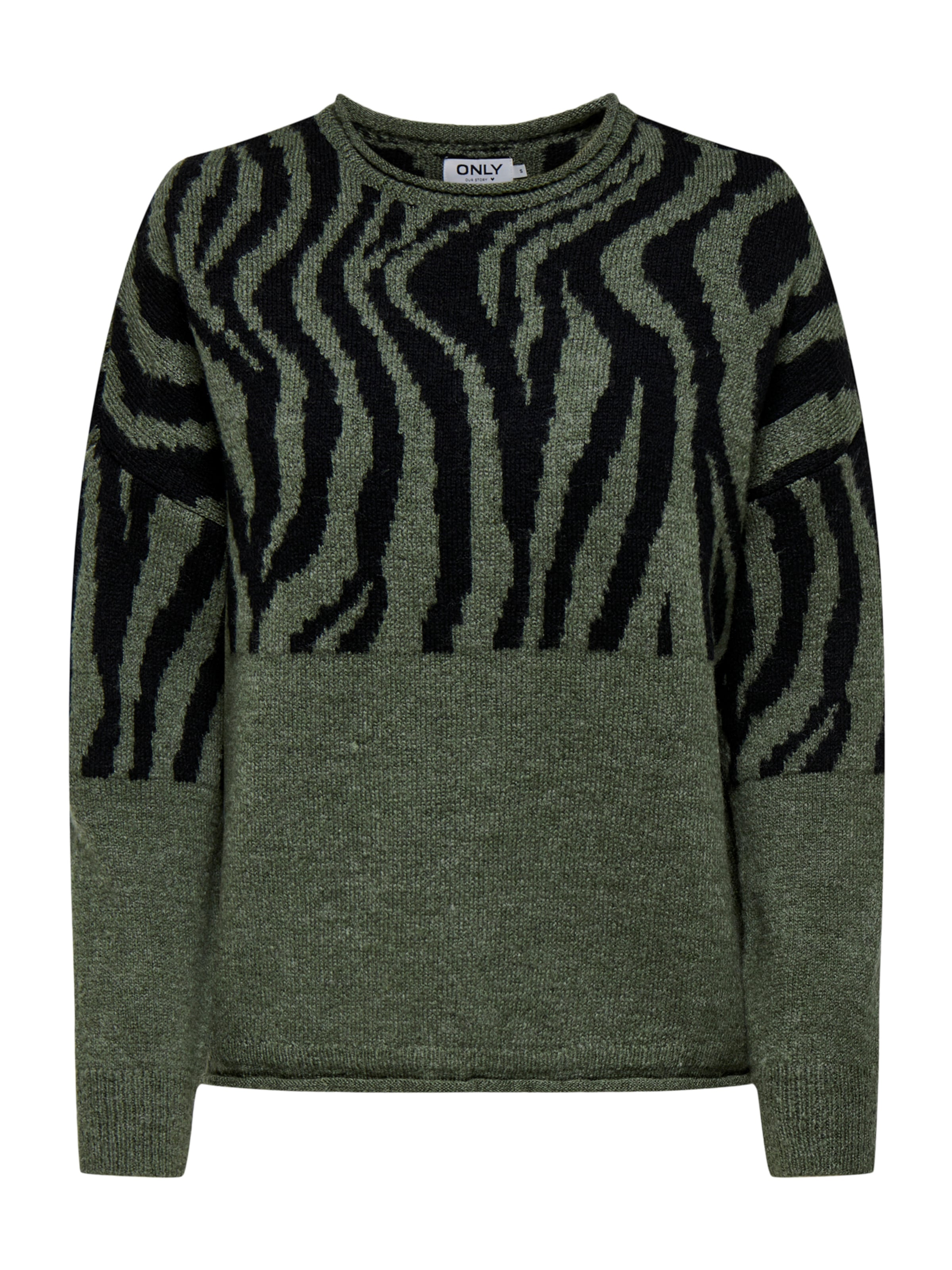 ONLY Пуловер &#x27;ONLJade&#x27; в зелено: отпред