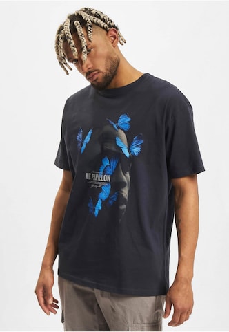 MT Upscale T-Shirt 'Le Papillon' in Blau