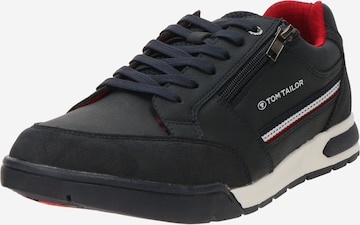 TOM TAILOR Trampki niskie w kolorze niebieski: przód