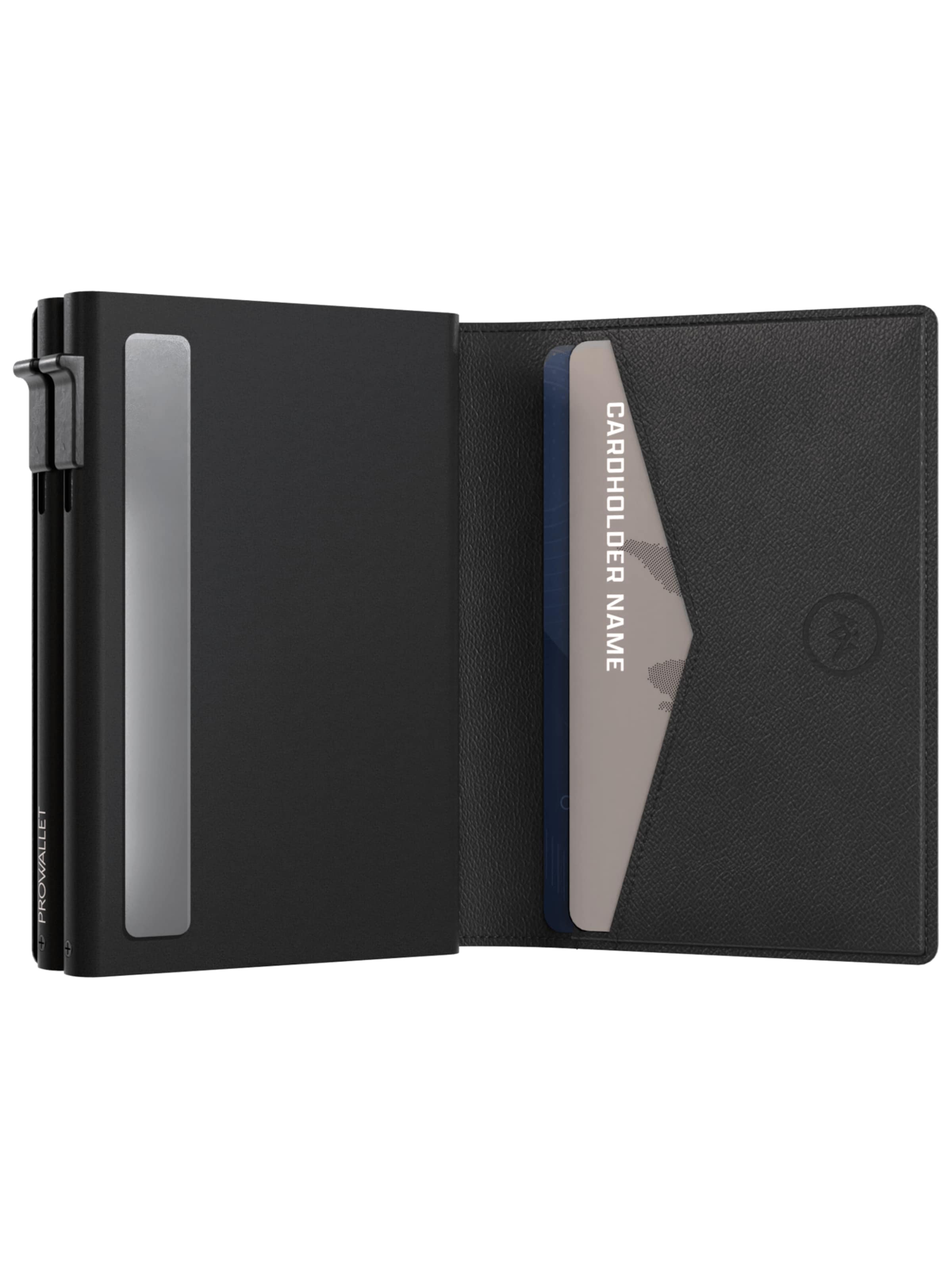 Porte-monnaies 'Pasjeshouder Double' Prowallet en noir