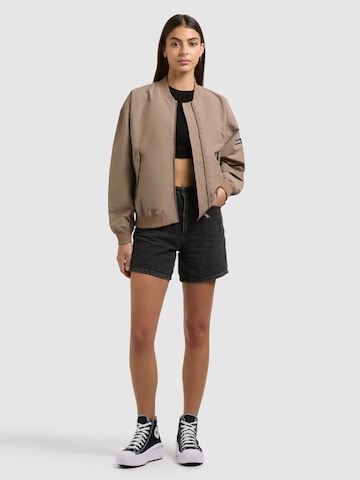 khujo Between-Season Jacket 'Facee' in Brown
