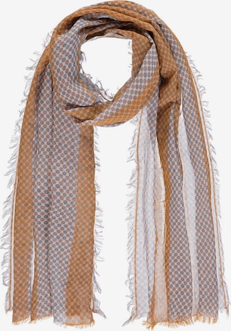 Passigatti Scarf 'Krawattenschal gemustert' in Orange: front