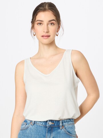 VERO MODA Top 'LUA' - fehér: elől