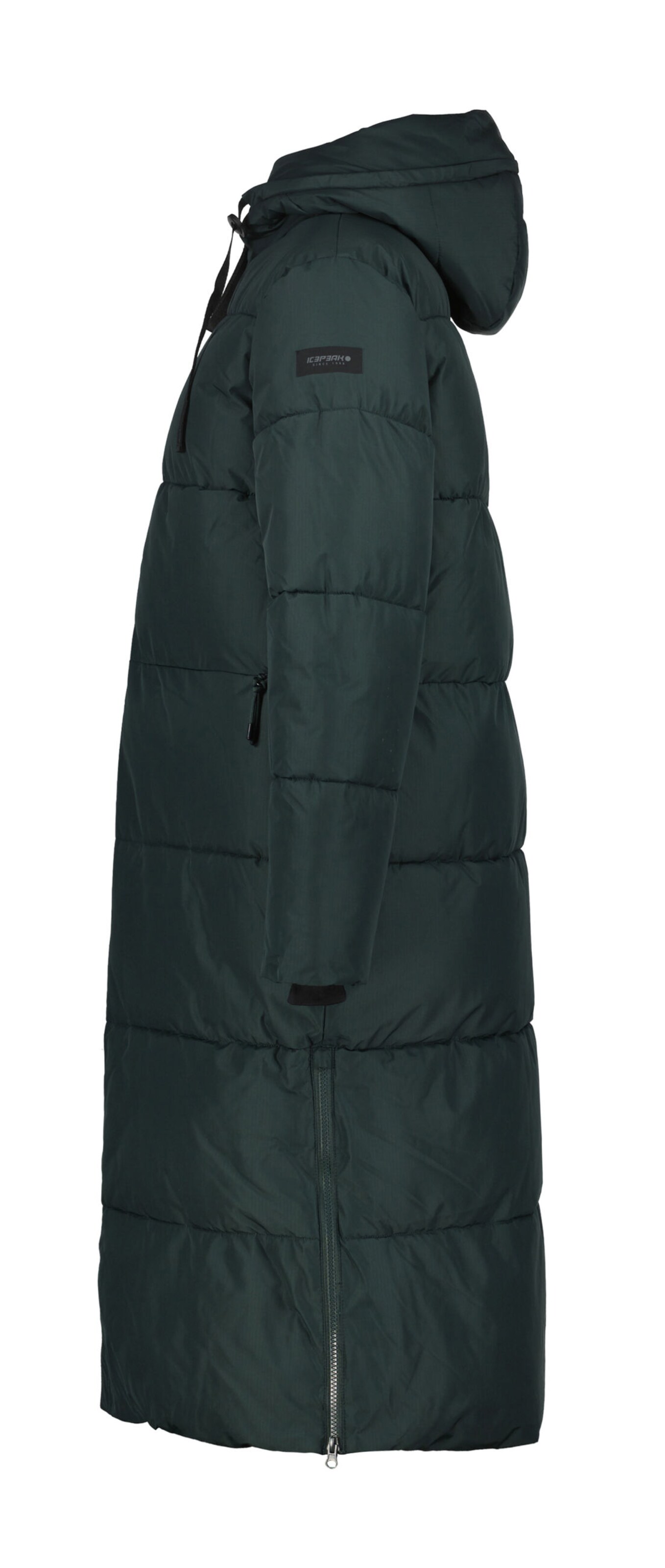 ICEPEAK - Abrigo de invierno 'Addia' en verde