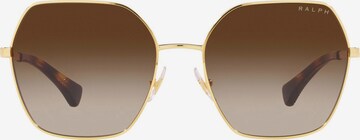 Ralph Lauren Sonnenbrille '0RA413858900413' in Gold