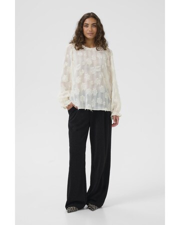 CULTURE Bluse in Beige