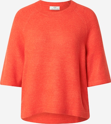 JDY Sveter 'JDYELANORA' - Oranžová: predná strana