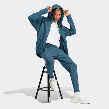 ADIDAS SPORTSWEAR Sportovní mikina 'Z.N.E. Premium' – modrá