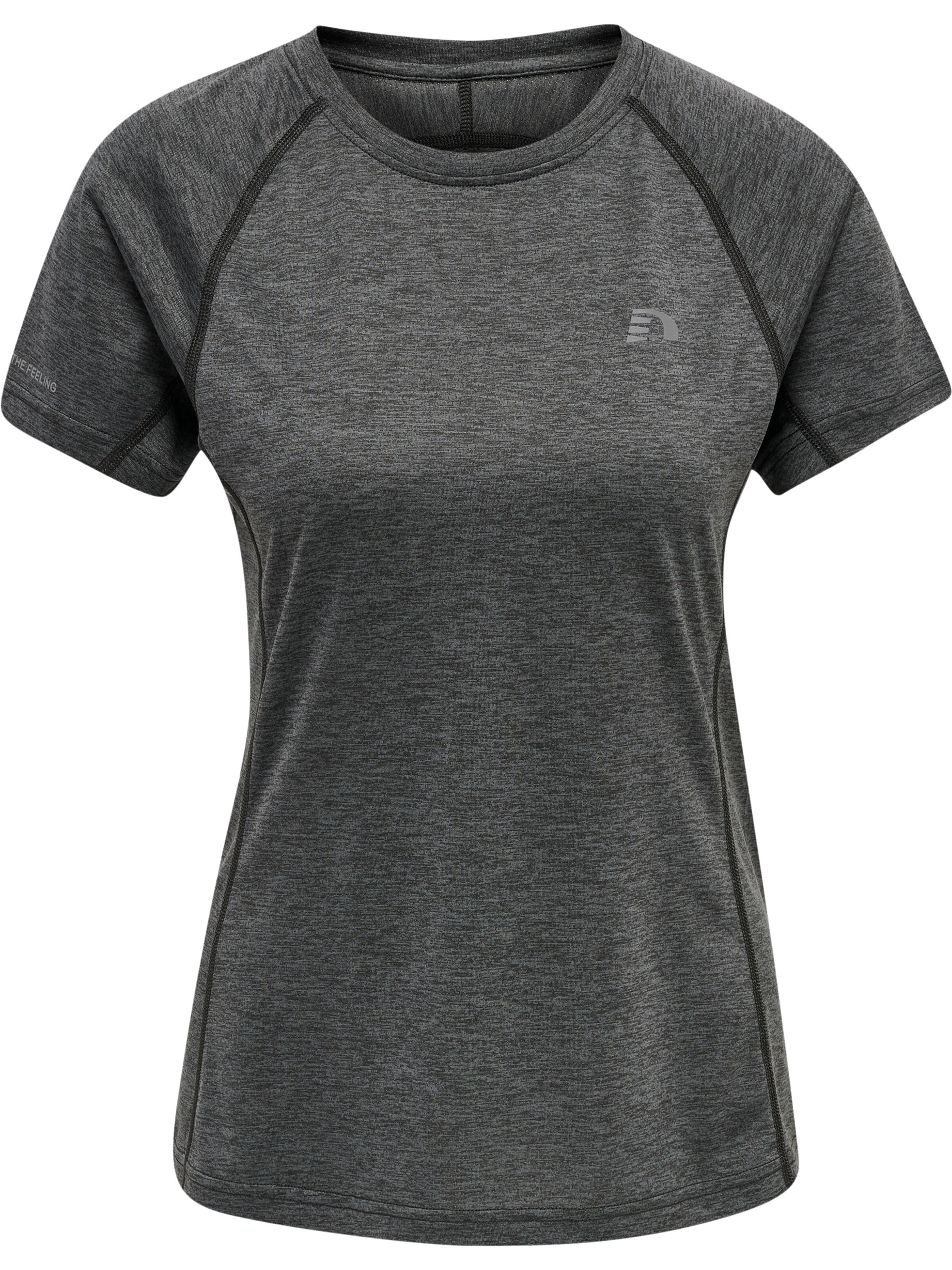 Newline Functioneel shirt in Grijs: voorkant