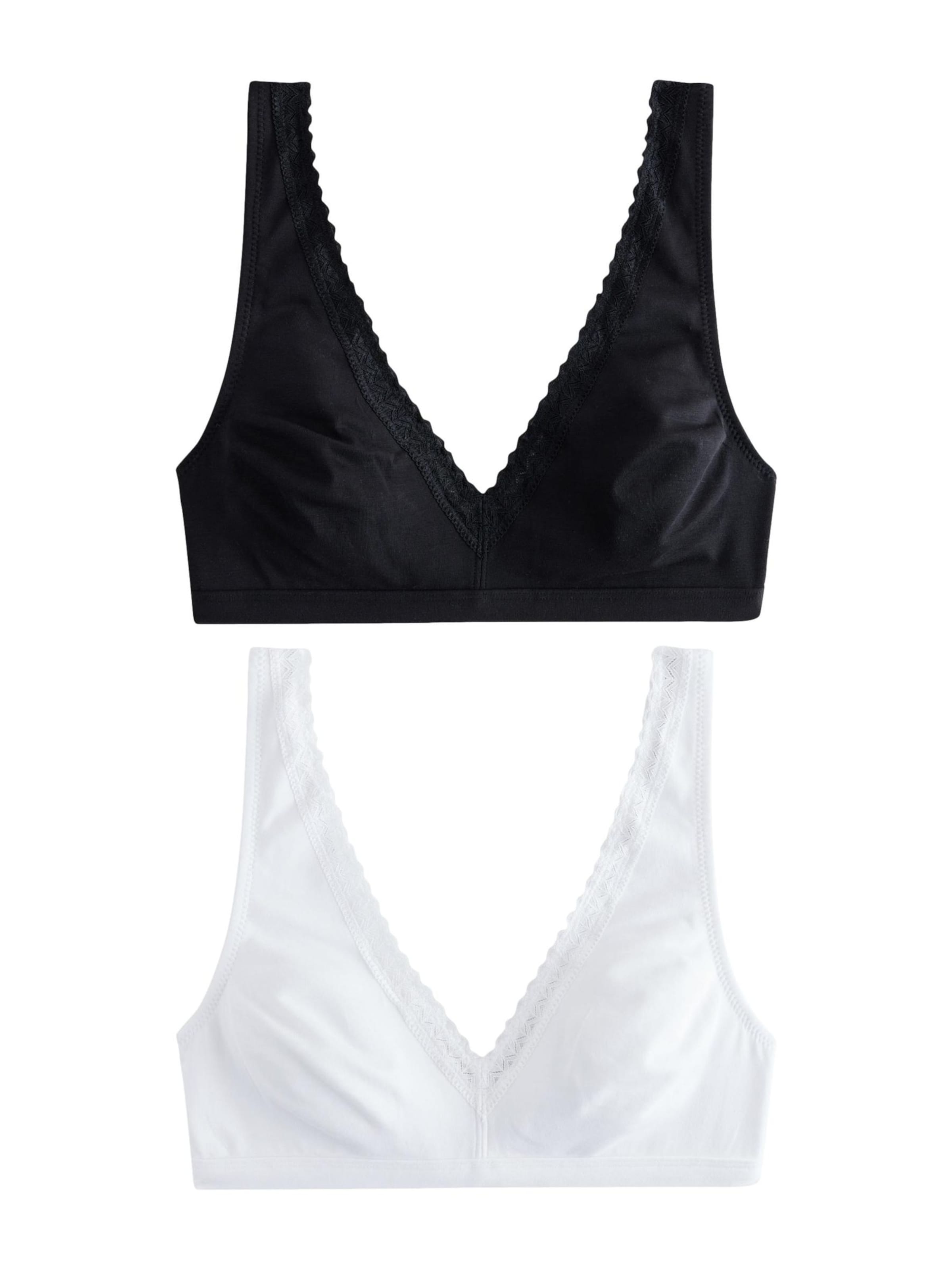 Next Soutien-gorge en 85 en noir / blanc, Vue avec produit