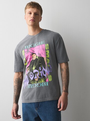 Next T-Shirt in Grau: Vorderseite