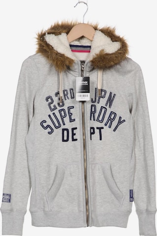 Superdry Kapuzenpullover M in Grau: predná strana