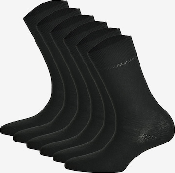 Calzino di Hudson in nero: frontale