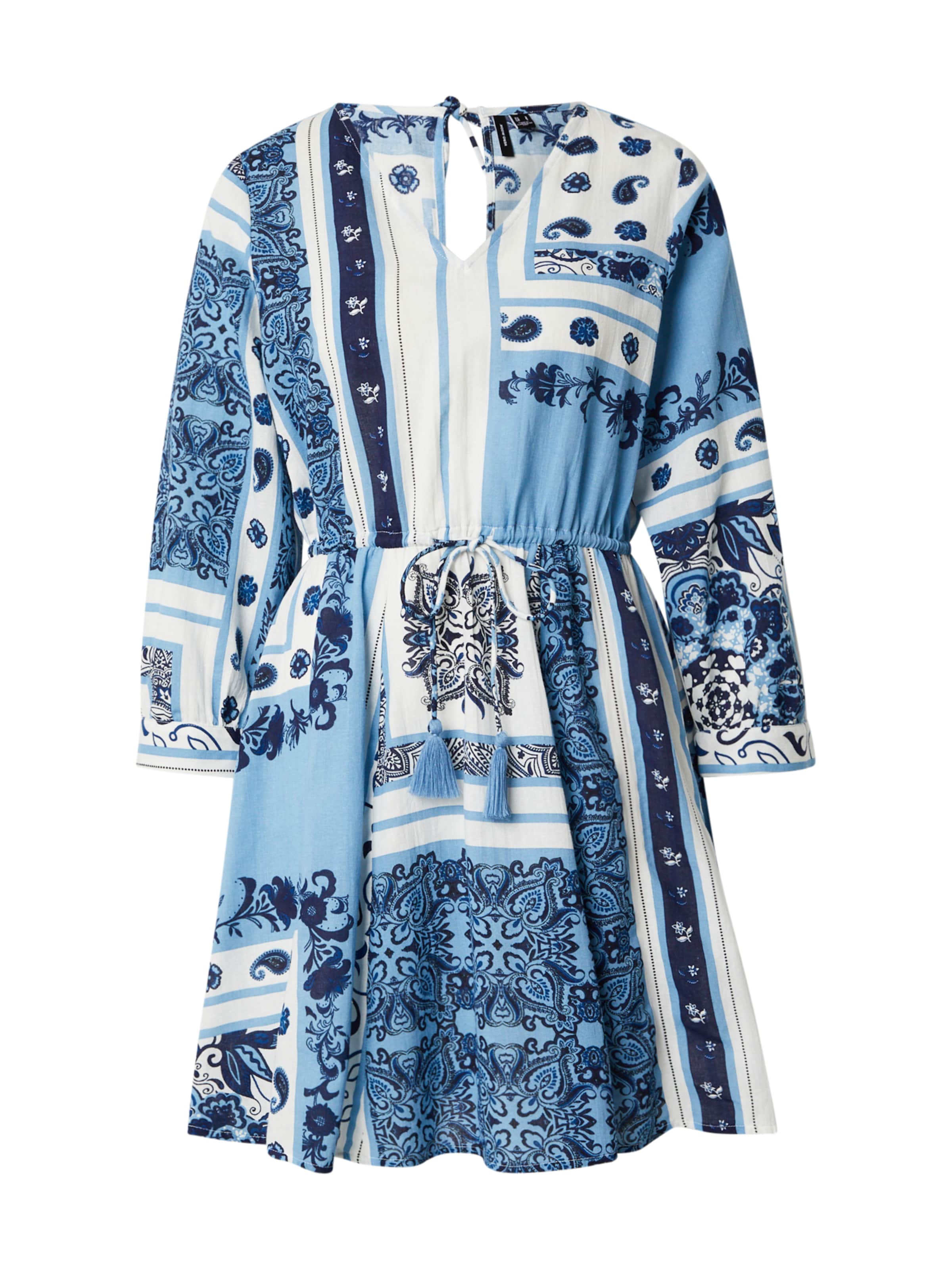 VERO MODAHaljina 'VMMILAN OMIA' - plava boja: prednji dio