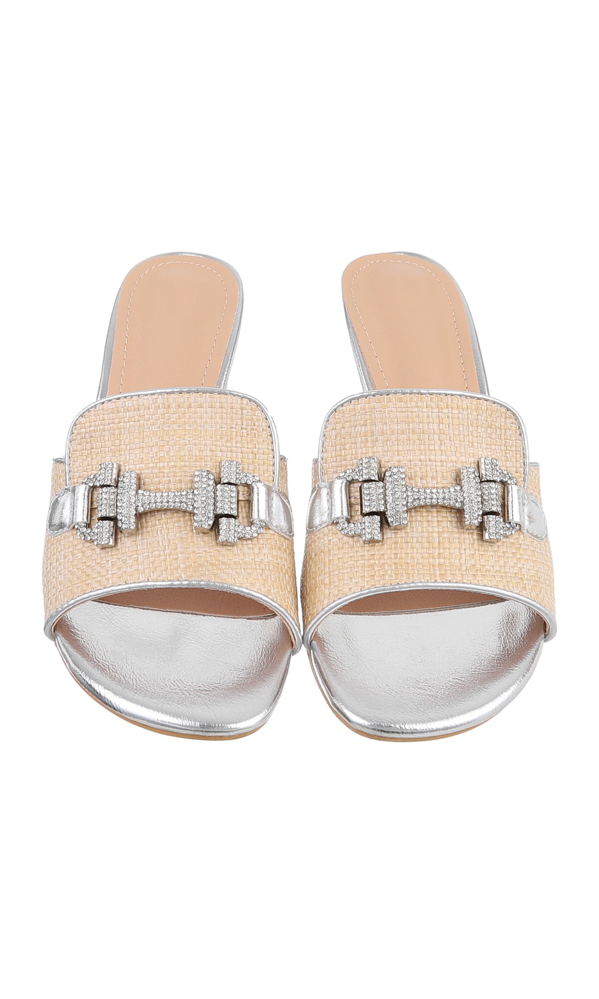 Ital-Design Pantolette in Beige