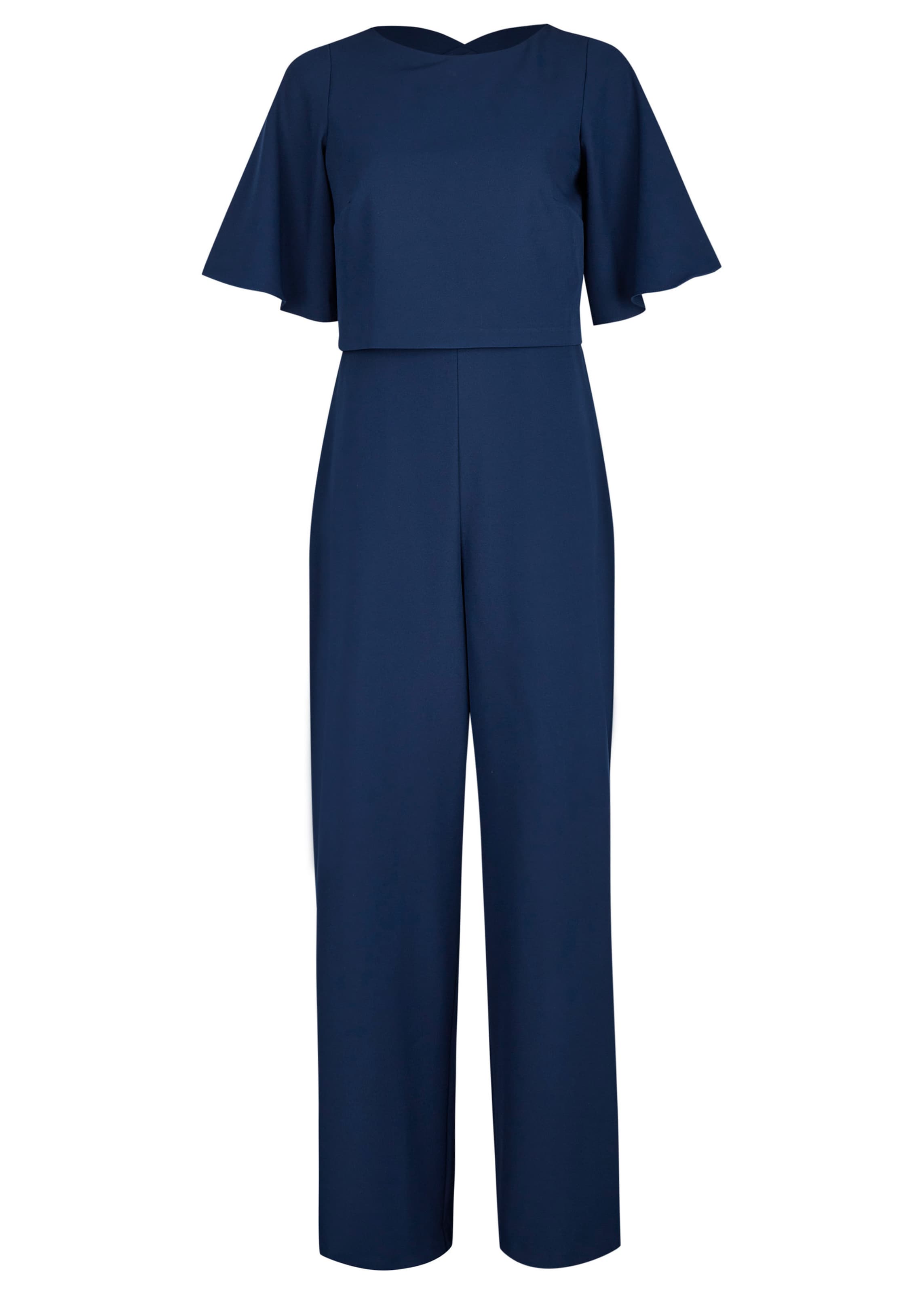 KLEO Jumpsuit in Blauw: voorkant