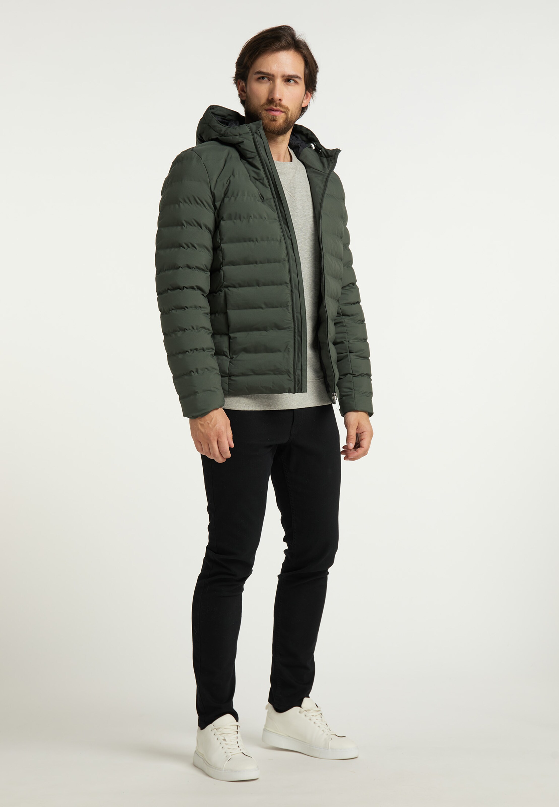 Männer Jacken DreiMaster Maritim Jacke in Khaki - EH17766 Männer Jacken DreiMaster Maritim Jacke in Khaki - EH17766