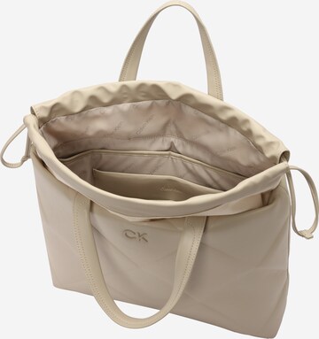 Regular Cabas Calvin Klein en beige