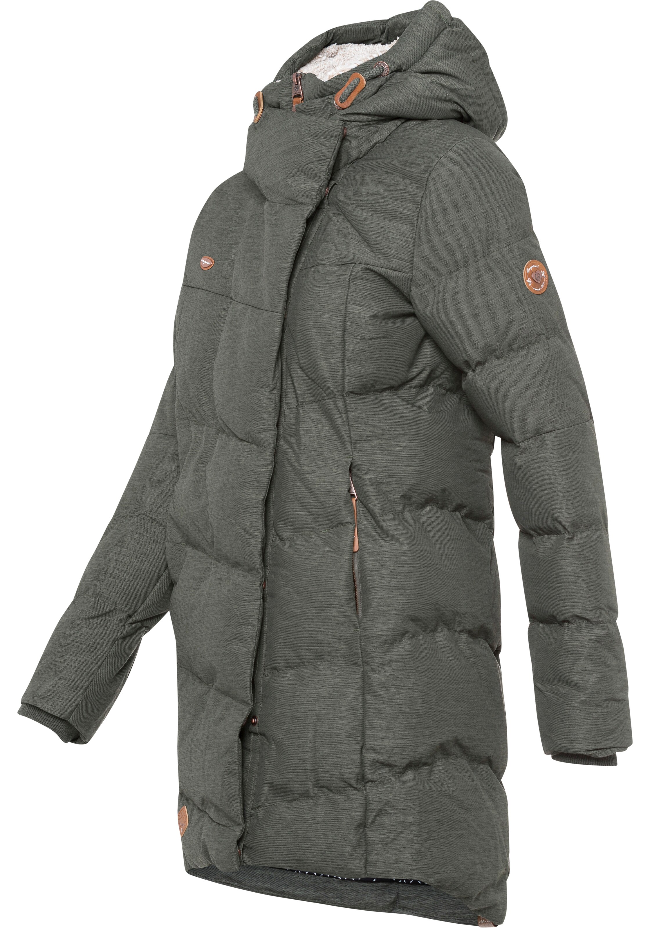 Ragwear Winter Parka in Green