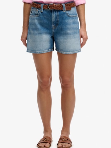 Regular Jean Superdry & Co en bleu : devant