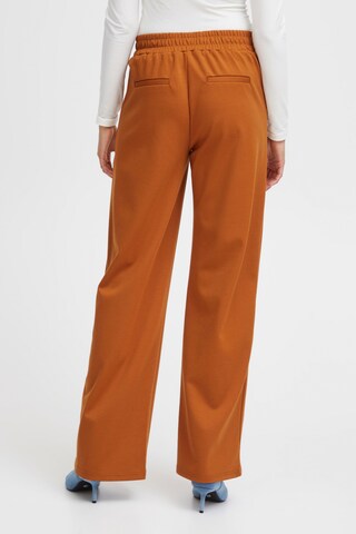 b.young Wide leg Pants 'Rizetta' in Brown